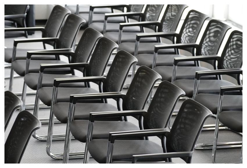 Chairs Furniture Rows Conference