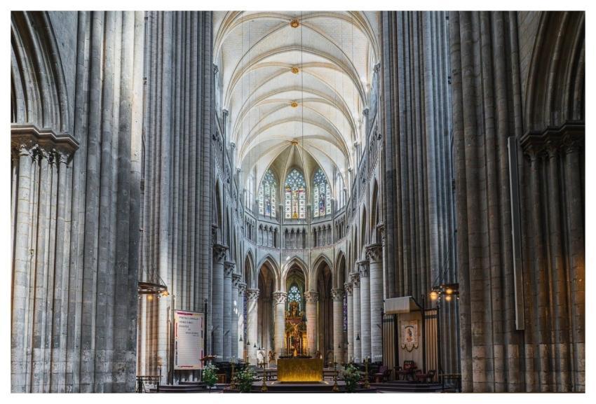 Rouen Cathedral Cathedral Nave Church