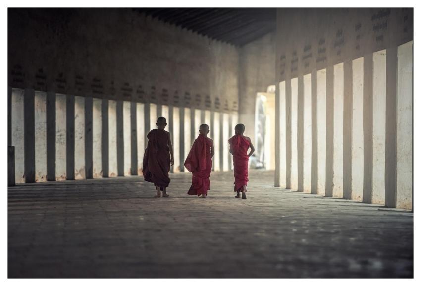 Buddhism Monks Monastery Asia
