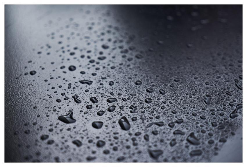 Abstract Drop Grey Blue Abstract