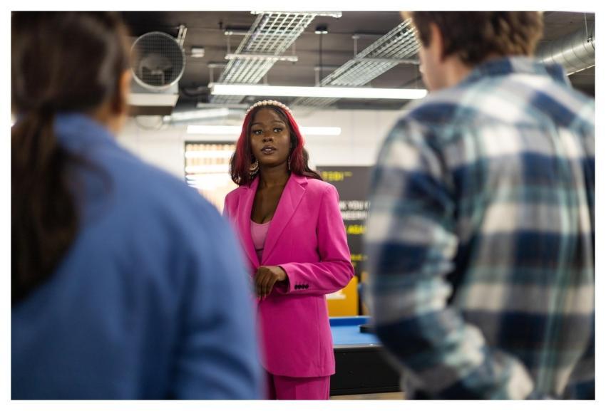 Team Team Work Group Speaking