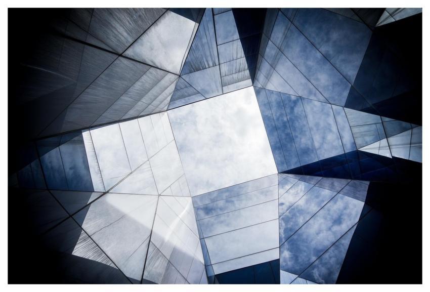 Architecture Building Geometric Glass