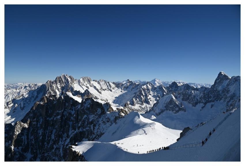 Snow-Capped Mountains Haute-Savoie Snow Mountains