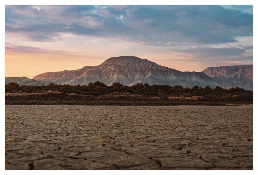 Mountain Sunset Nature Peaceful