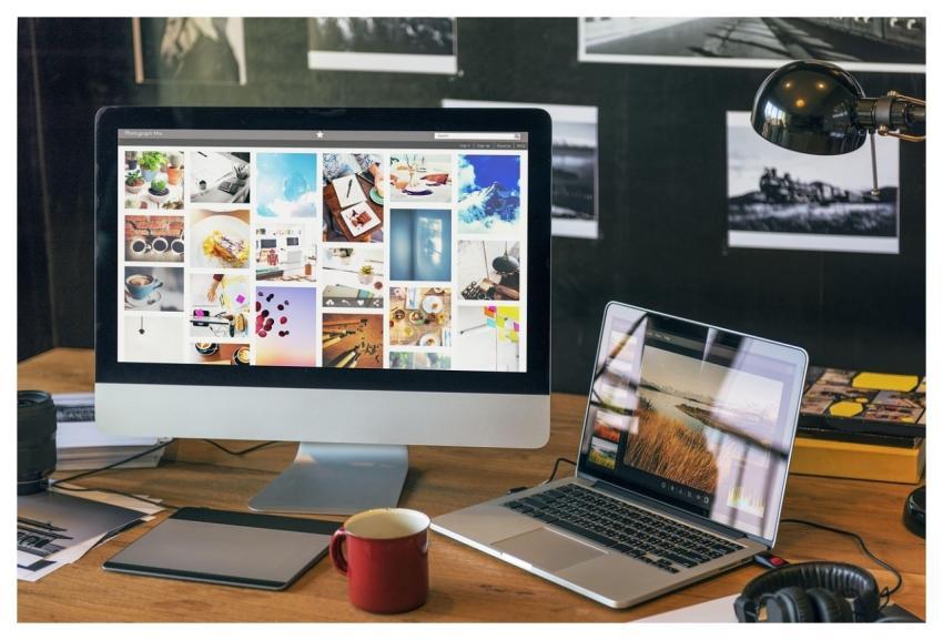 Laptop Work Desk Workspace