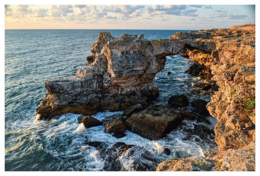 Cliffs Bulgaria Sea Sunrise