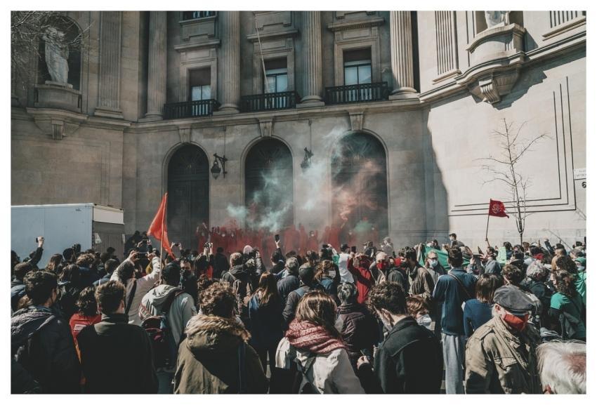 Riot Protest Street Crowd