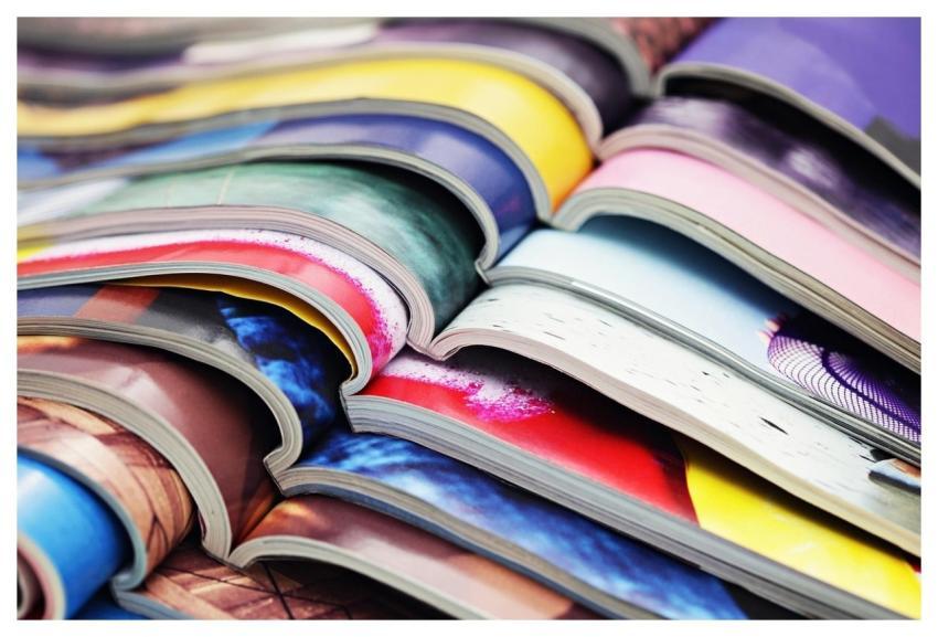 Magazine Colors Media Page