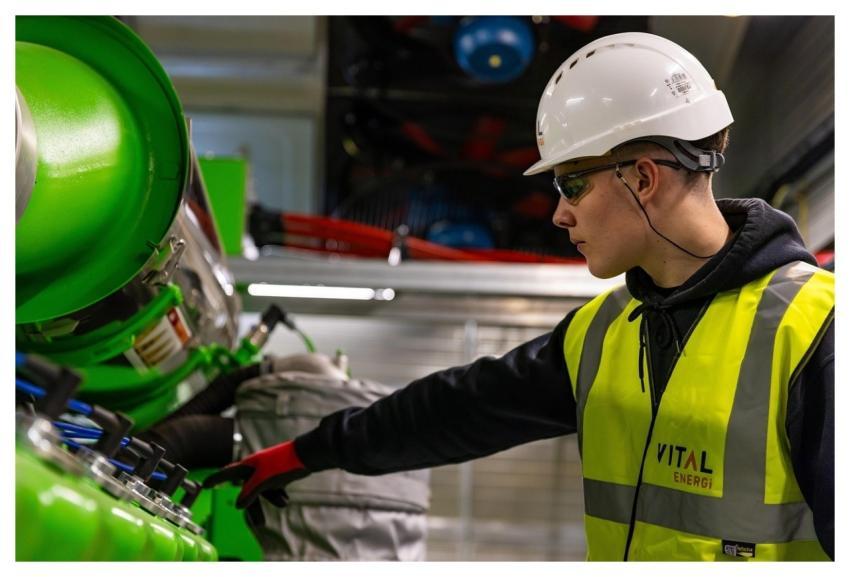 Man Engineer Energy Heat