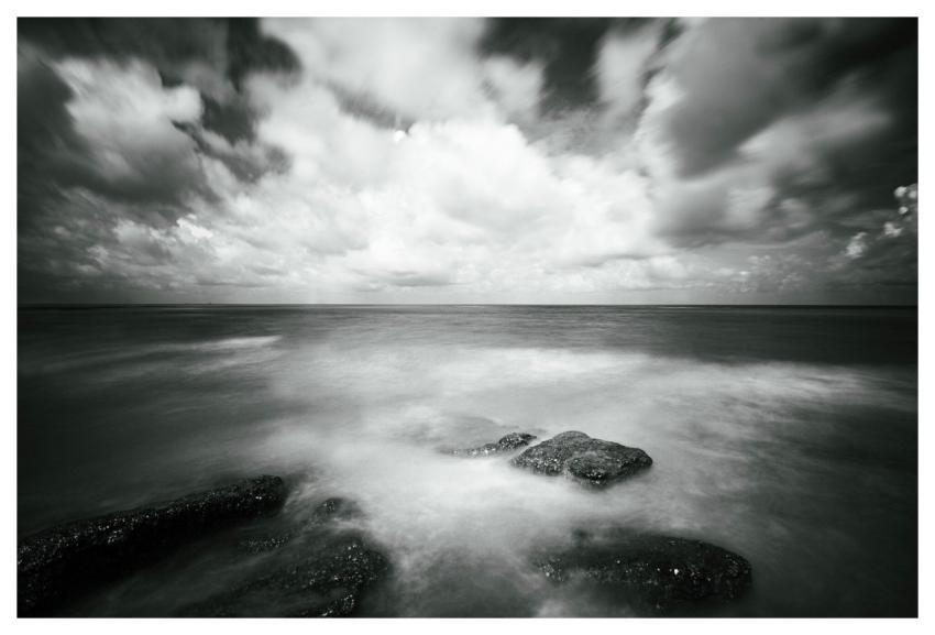 Sea Black And White Photography Scenery