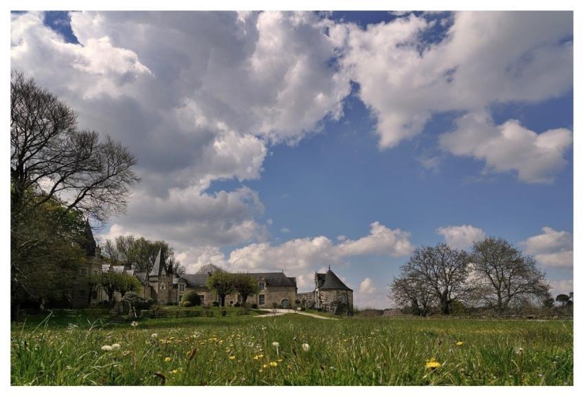 Chateau Domain House 4K Wallpaper 1920X1080