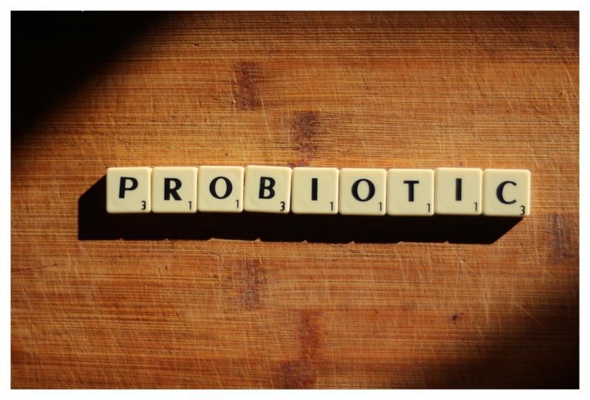 Probiotic Scrabble Wood Lettters