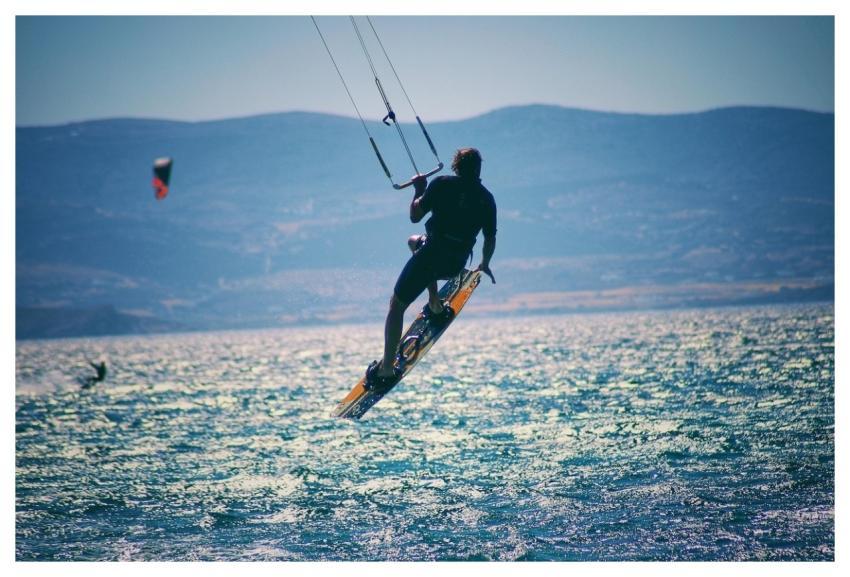 Kite Surfing Kitesurfer Nature Sports