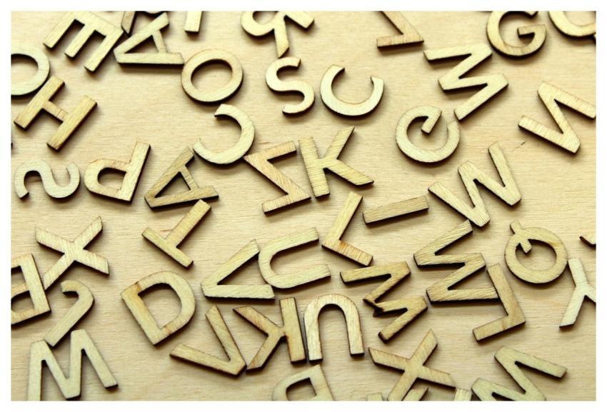 Letters Letter Wooden Alphabet