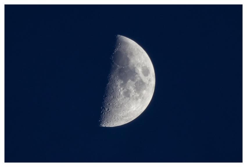 Moon Wallpaper Hd Half Moon 4K Wallpaper 1920X1080