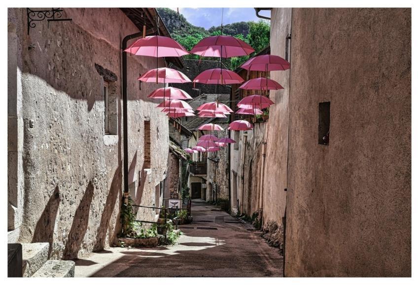 Alley Street Umbrellas Decoration