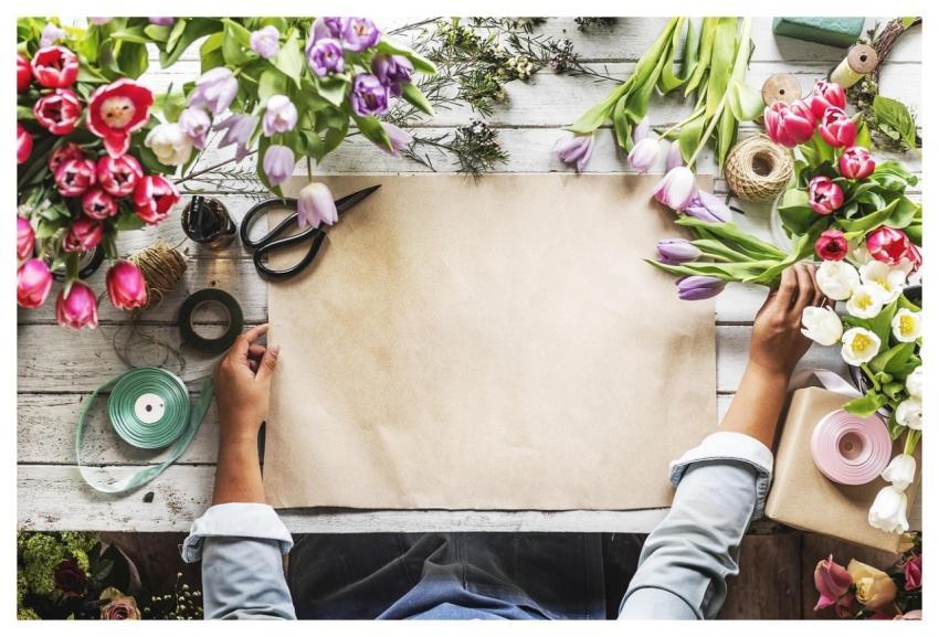 Copy Craft Florist Flower Wallpaper