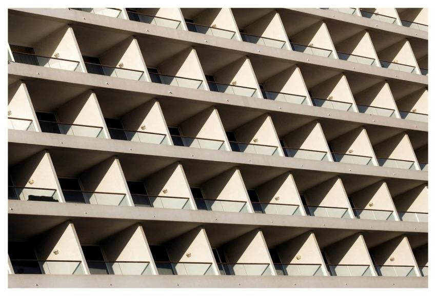 Hotel Triangle Architecture Geometry