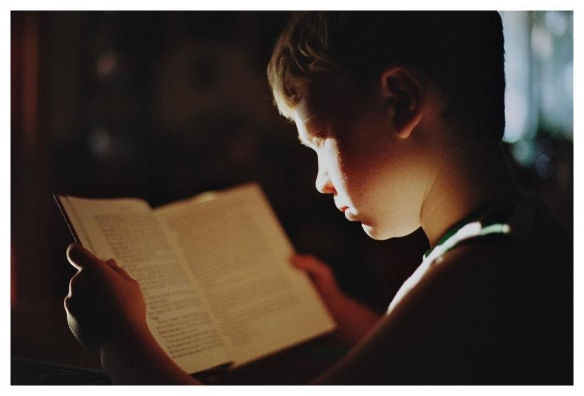 Boy Book Reading Literature