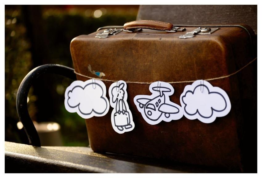 Connection Airline Travel Suitcase Vacations