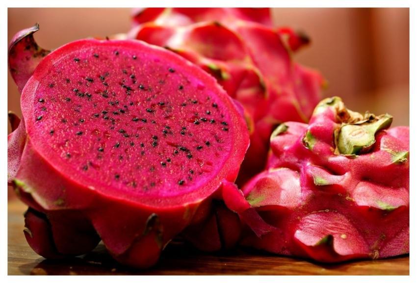 Red Dragon Fruit Fruit Healthy Vitamins