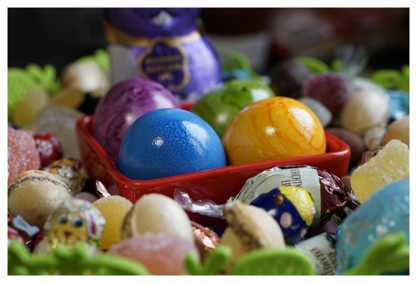 Easter Eggs Food Nest