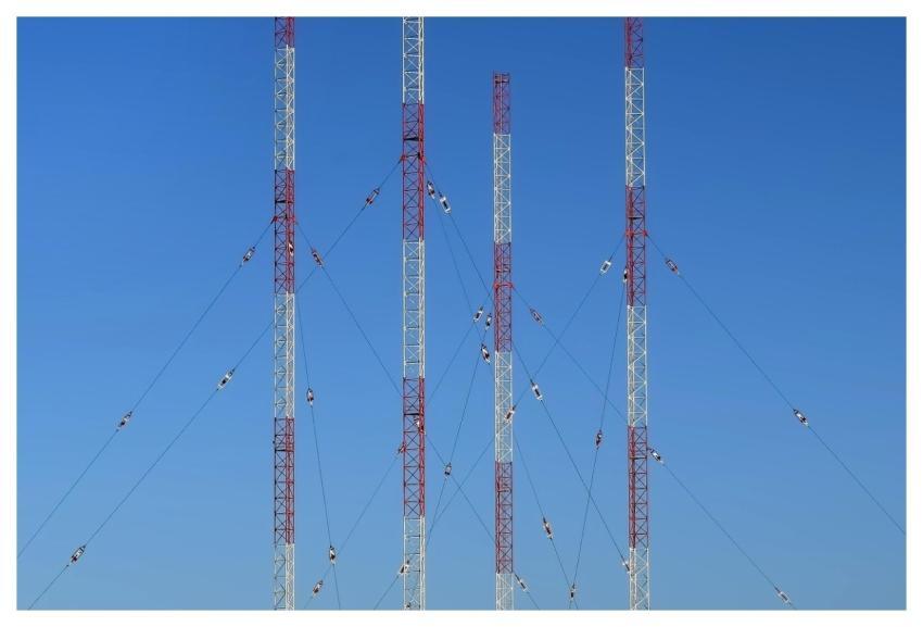 Antenna Transmission Mast Communication Radio Tech