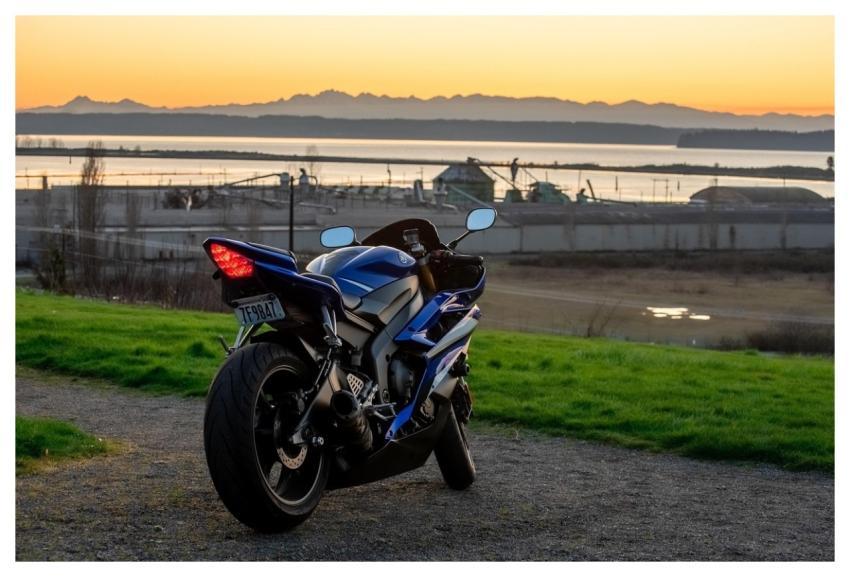 Motorcycle Yamaha Nature Motorbike