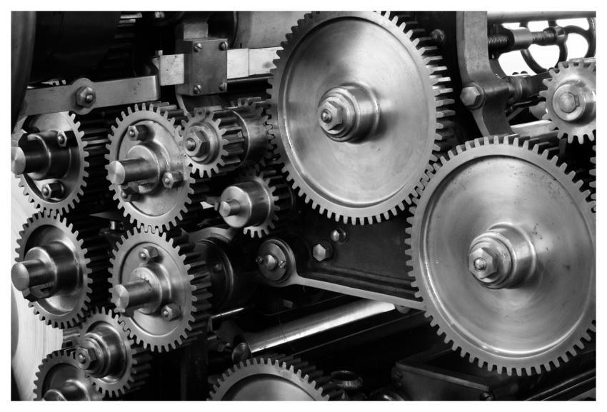Gears Cogs Machine Machinery