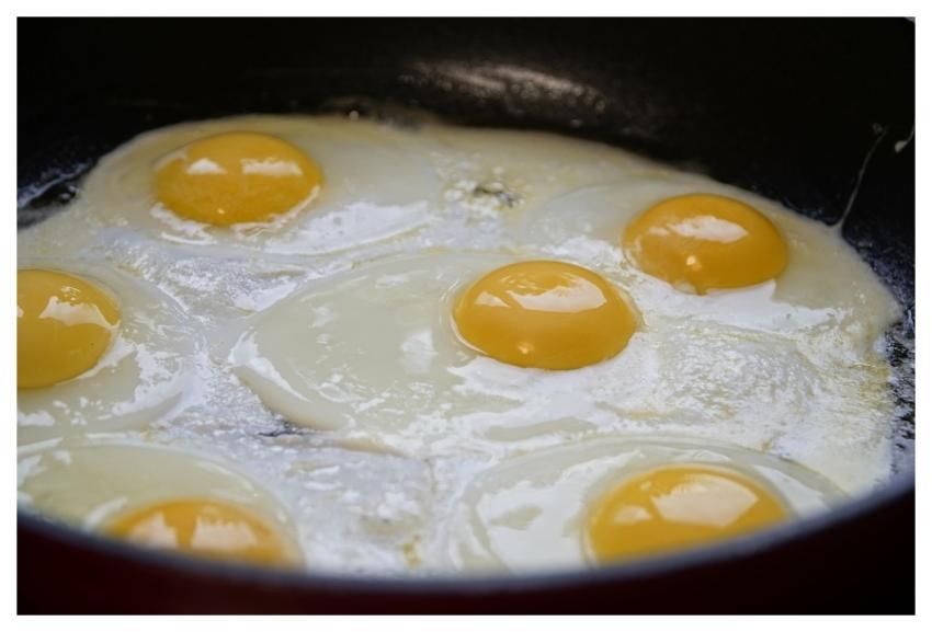 Eggs Fried Eggs Food Pan