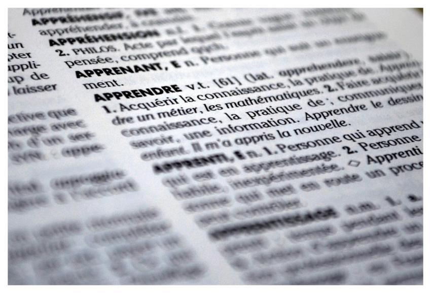 Dictionary Book Learn Learning