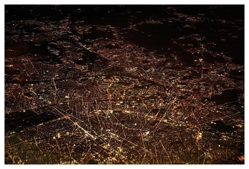 City Aerial View Night