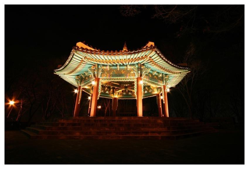 Belvedere Hanok Old House Night View