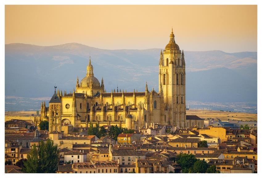 Cathedral Church Architecture Segovia