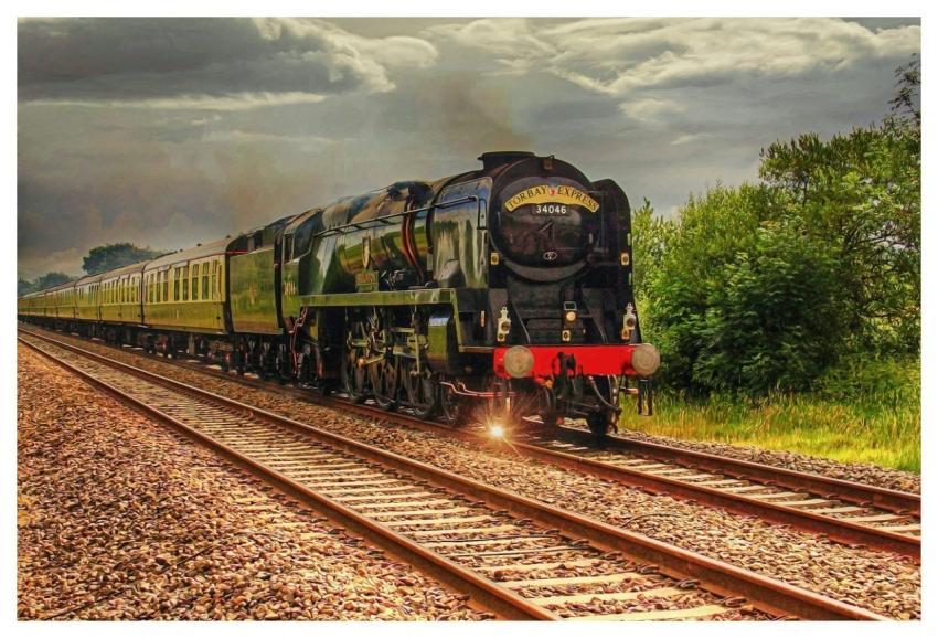 Train Steam Steam Machine Nature