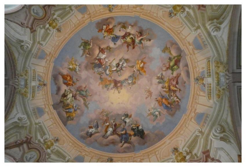 Fresco Ceiling Art Art Painting