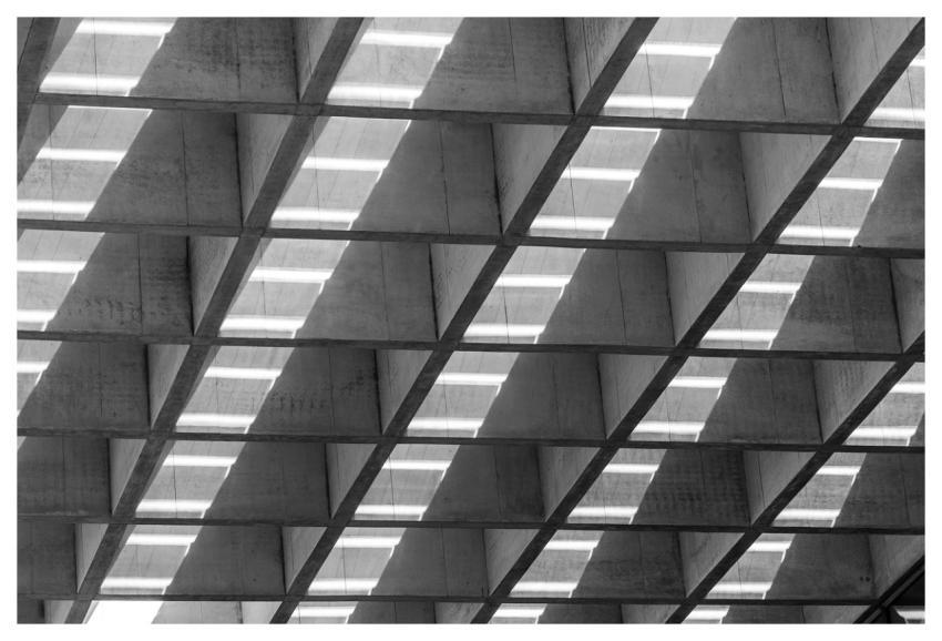 Building Structure Abstract Monochrome