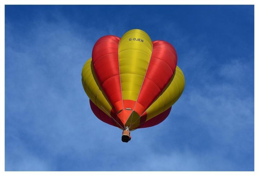 Hot Air Balloon Flying Sky Nature