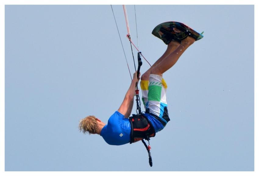 Surf Kite Surfing Man People