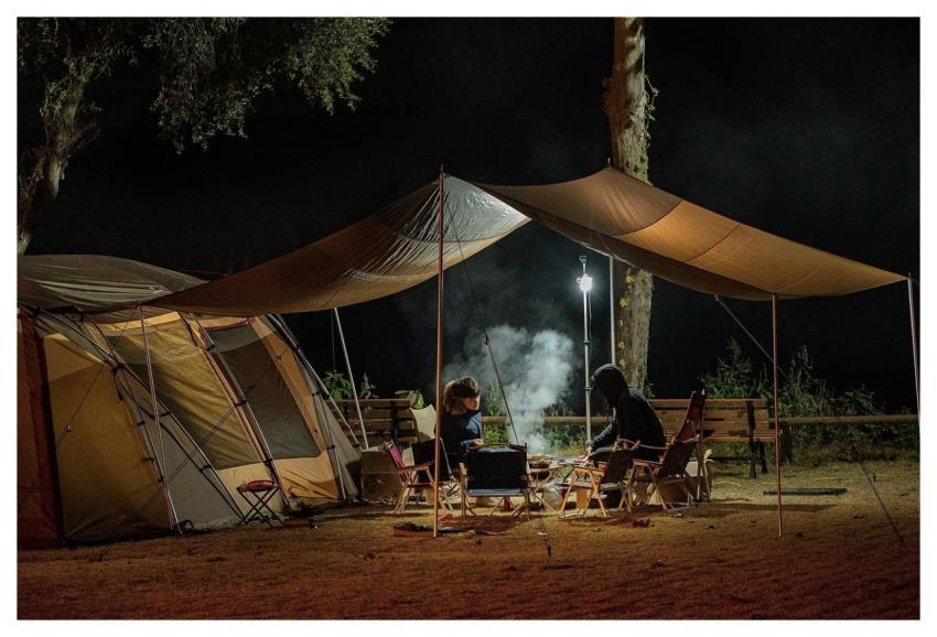 People Camping Tent Lifestyle