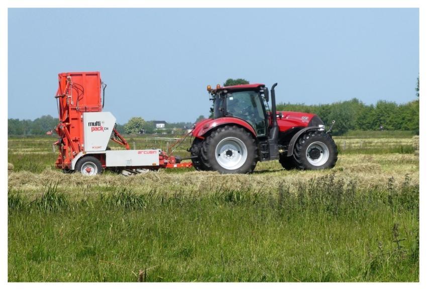 Tractor Machine Haymaking Agriculture