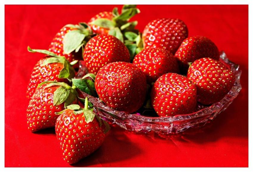 Strawberries Fruits Food Healthy