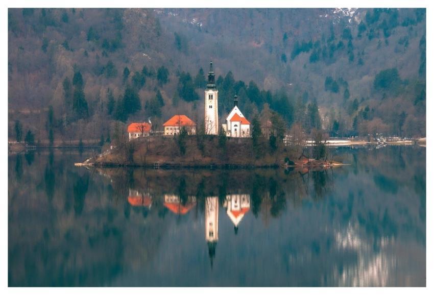 Slovenia Nature Bled Lake