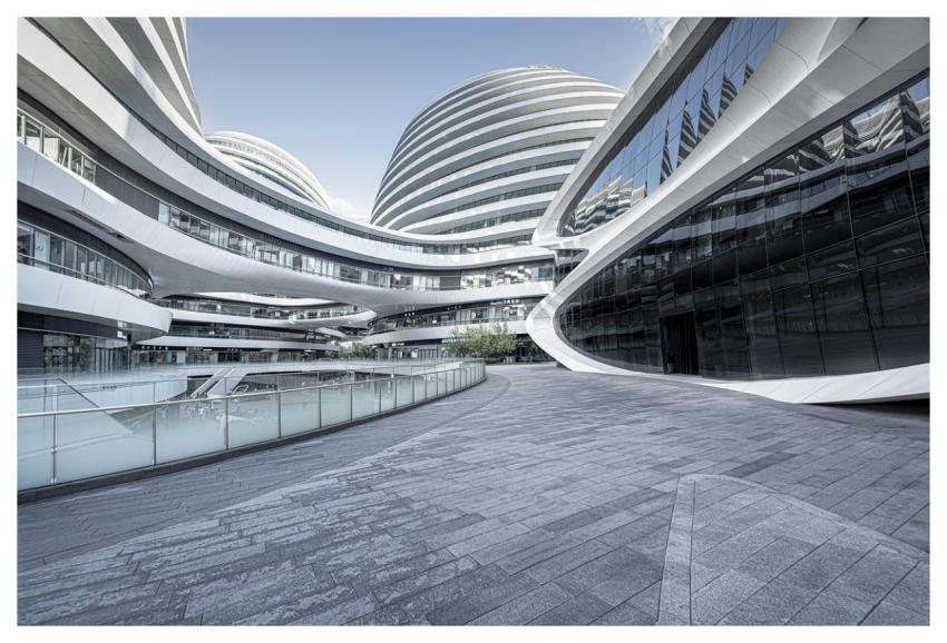 Modern Building Business District Nikon