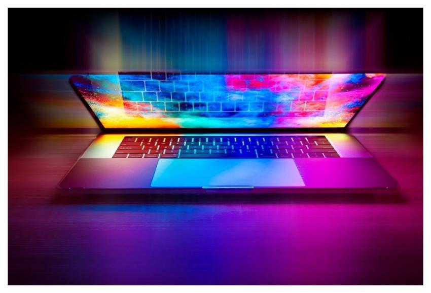 Laptop Digital Device Technology Portable