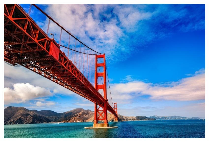 Golden Gate Bridge Nature Bridge California
