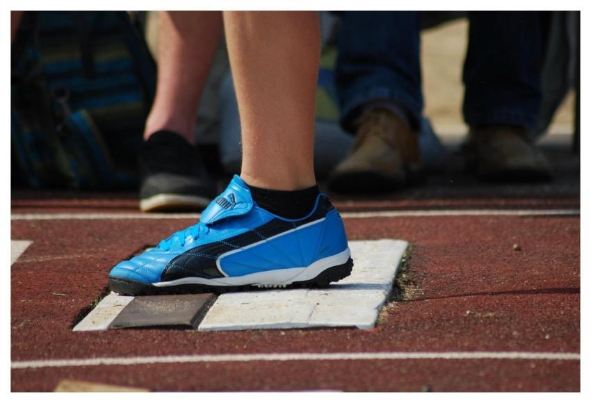 Shoe Athlete Competition Long Jump