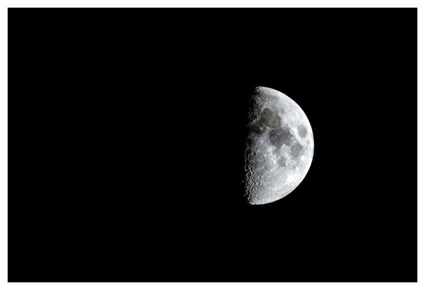 Crescent Moon Moon Night Moonlight