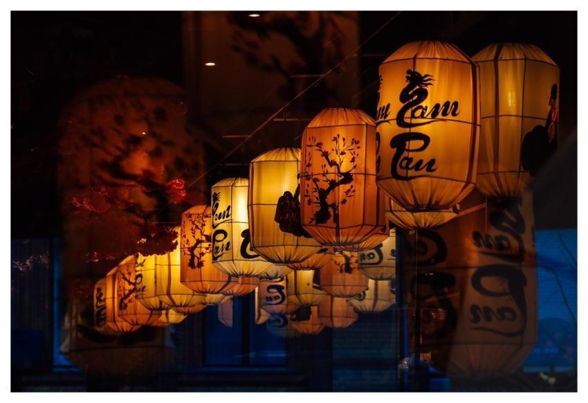 Chinese Lanterns Restaurant Lamps Decoration