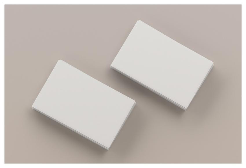 Business Card Mockup Business Presentation